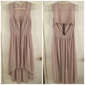 Sans Souci Chiffon Dress, open back Size L